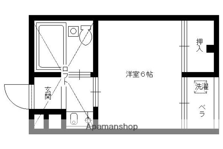 木下ビル303の間取り