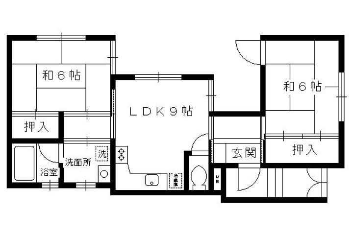 ステージ ツチヤ102の間取り