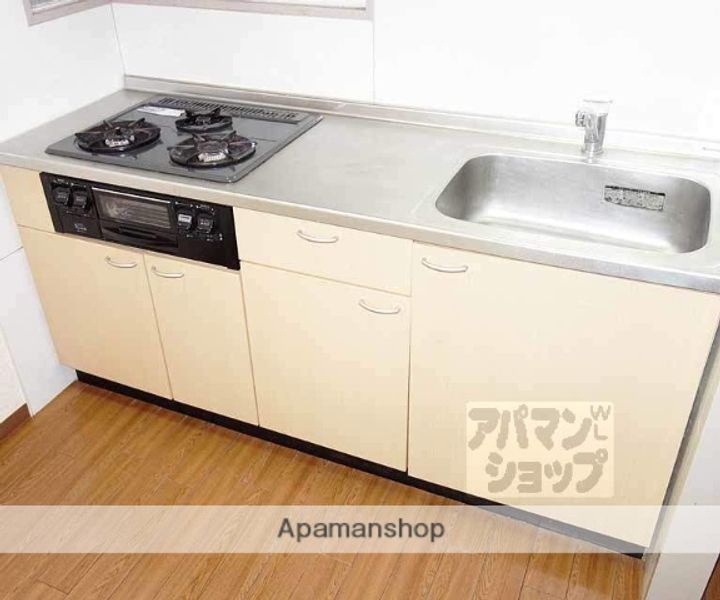京都府京都市下京区七条御所ノ内北町の賃貸マンションのキッチン