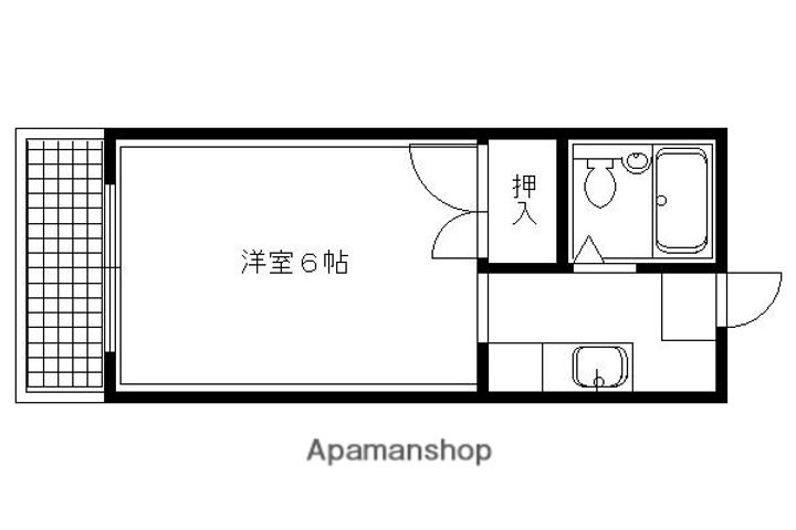 ハイツ芙蓉301の間取り