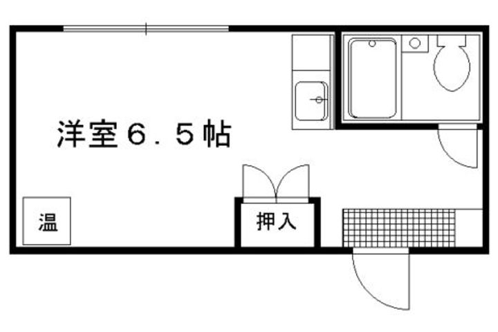 京都府京都市上京区北町の賃貸マンション202の間取り