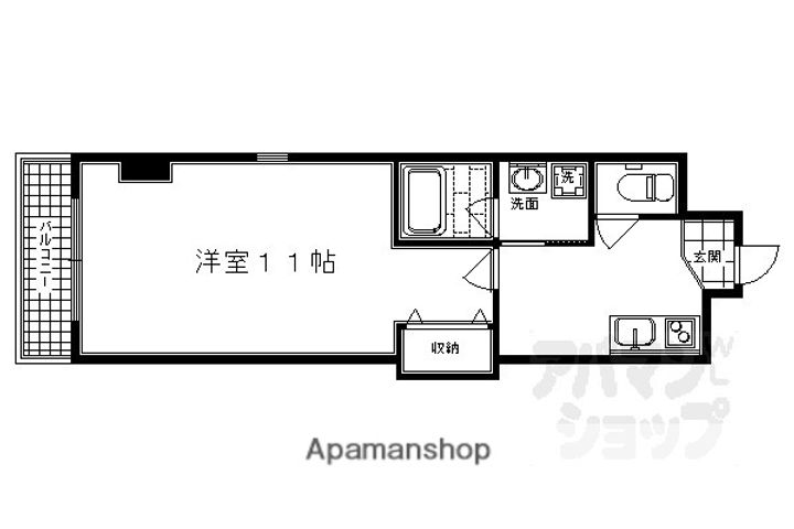 エベンエゼル三条305の間取り