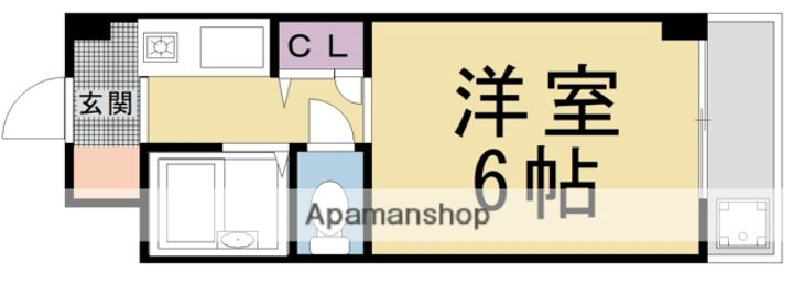 メゾンプリマベーラ108の間取り