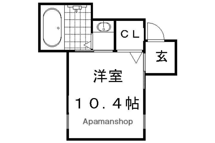 カーサミーア北白川219の間取り