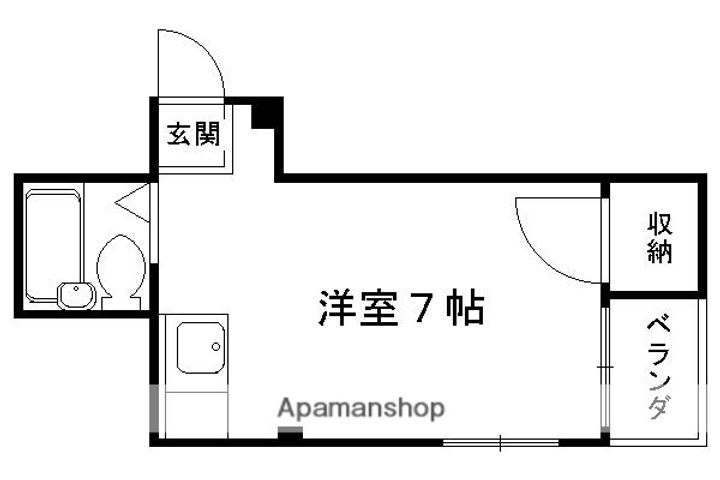 キョウヤマハイツ301の間取り