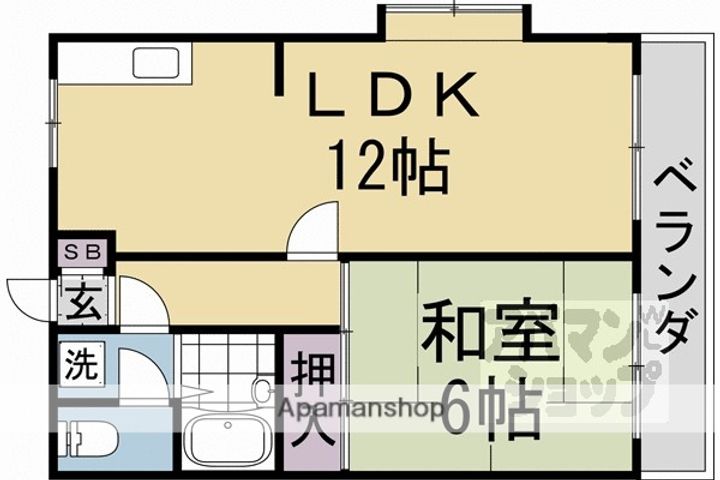 エレガントコーポI103の間取り