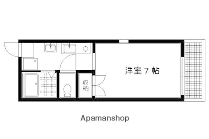 HAINES一条302の間取り