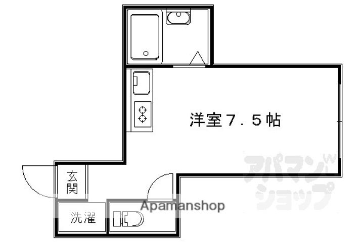 メゾンワイズ203の間取り