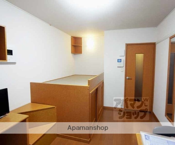 レオパレス常盤205の居間