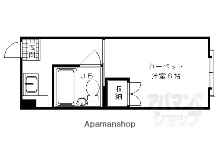 シティハイツ2Cの間取り