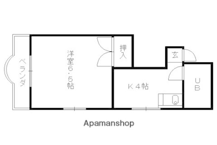 シャイニング桃山101の間取り