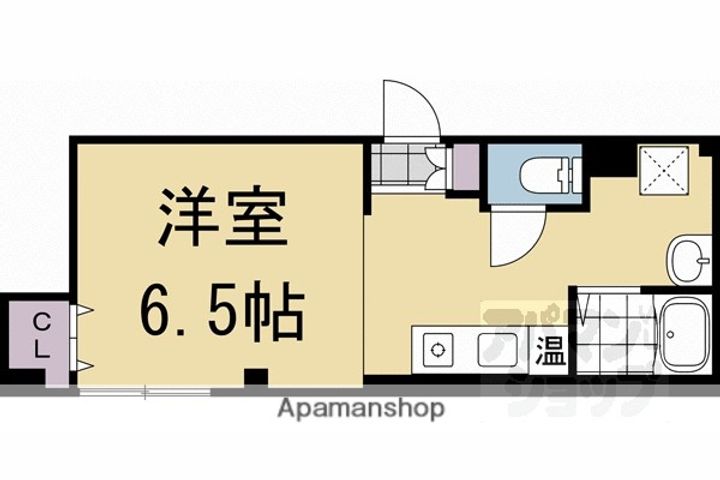 清風ハイツ201の間取り