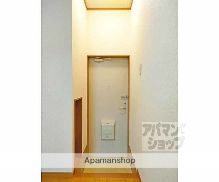 デメテル藤森1Cの玄関