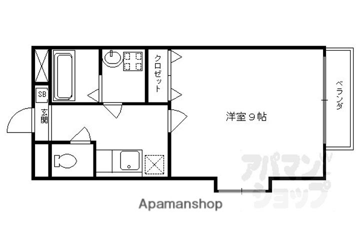 メゾン・アロー2Iの間取り