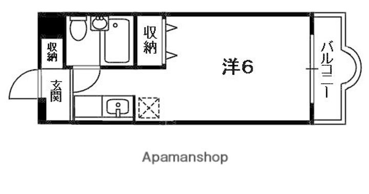 ACADEMIAKITAGEN502の間取り