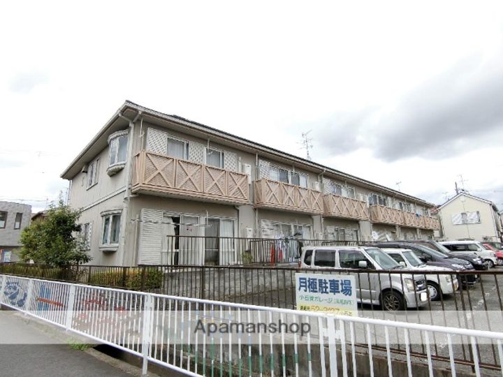 京都府城陽市枇杷庄大堀の賃貸アパート205の外観