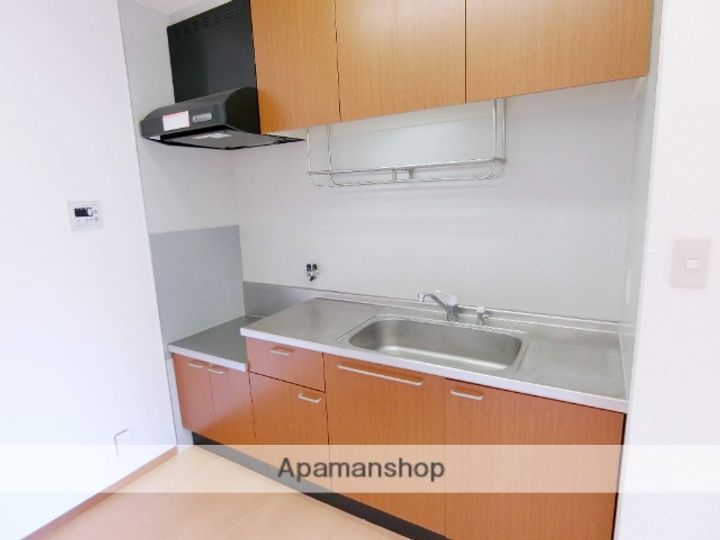 京都府木津川市木津川原田の賃貸アパート201のキッチン