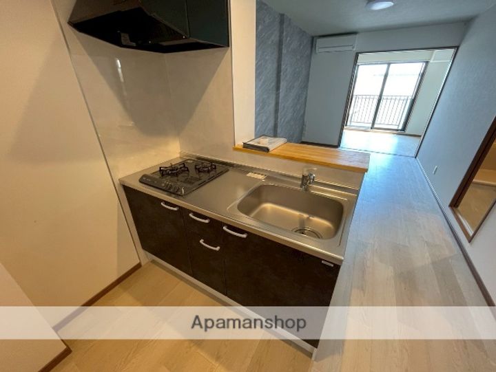 京都府城陽市平川古宮の賃貸マンション204のキッチン