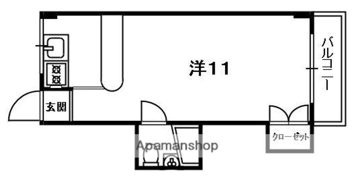 ピュアレジデンス田辺の間取り