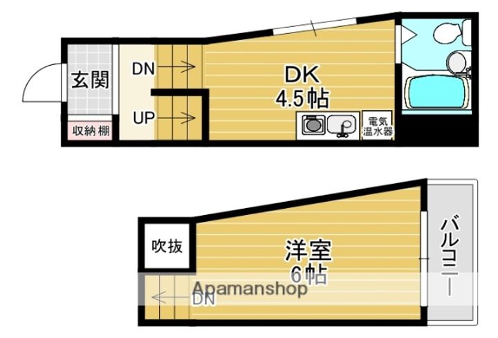 フェリーチェ同志社前の間取り