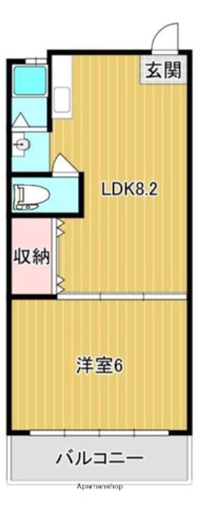喜多源第一マンションの間取り
