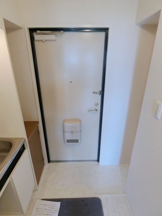 京都府木津川市相楽古川の賃貸マンションの玄関