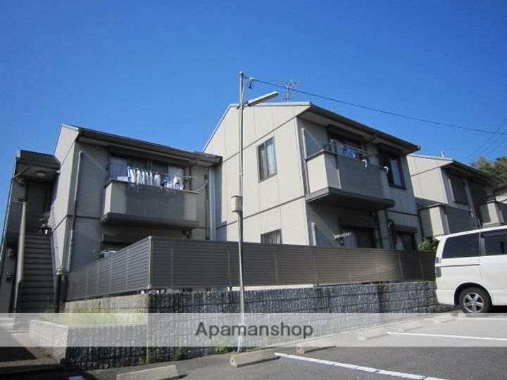 京都府城陽市平川指月の賃貸アパートの外観