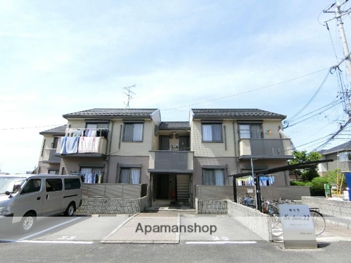 京都府城陽市平川指月の賃貸アパートの外観