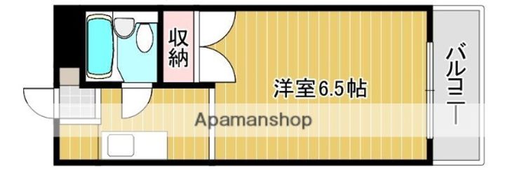 京都府宇治市伊勢田町中山の賃貸マンションの間取り