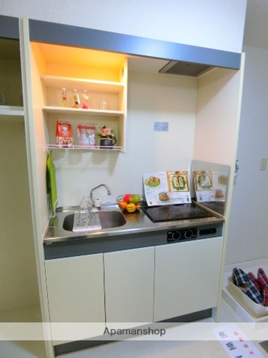 京都府京田辺市三山木垣ノ内の賃貸マンションのキッチン