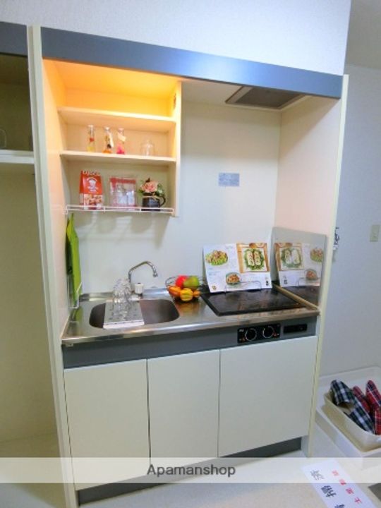 京都府京田辺市三山木垣ノ内の賃貸マンションのキッチン