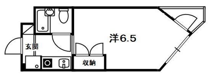 WYTHE AVE.Ⅰの間取り