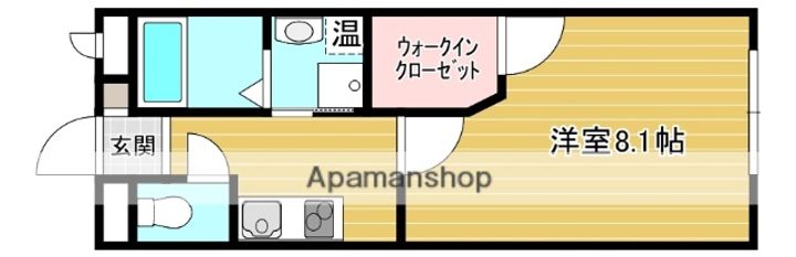 京都府宇治市広野町西裏の賃貸マンションの間取り