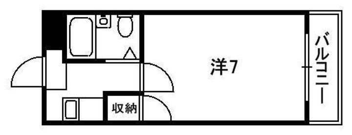 京都府木津川市相楽古川の賃貸マンションの間取り
