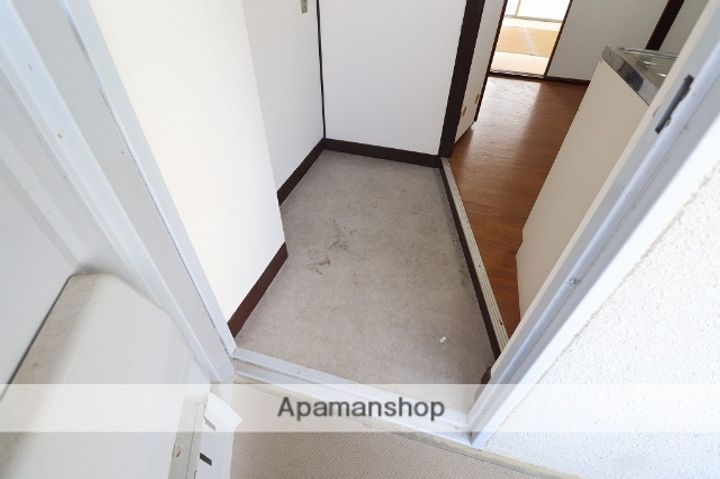 水度マンション203の玄関