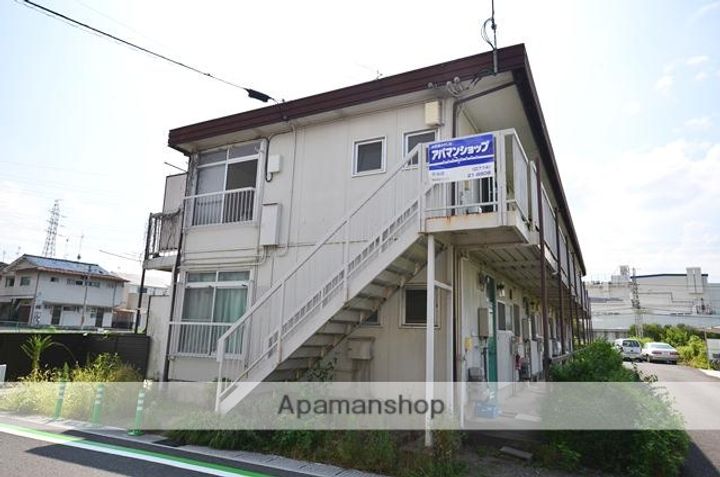 京都府宇治市木幡北島の賃貸アパート202の外観