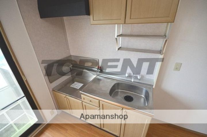 由福ハウス木幡B101のキッチン