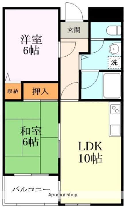 ロイヤルオーク201の間取り