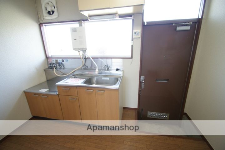 京都府宇治市木幡北島の賃貸アパート202のキッチン
