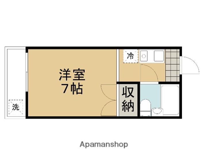 聖倖マンション303の間取り