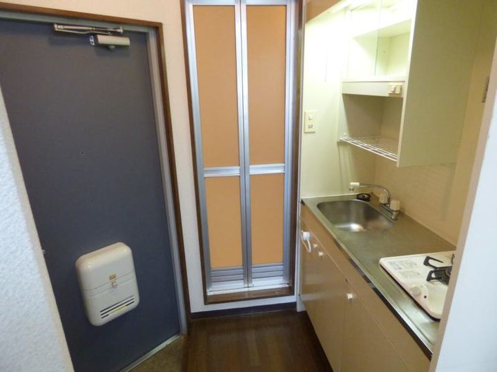 京都府京都市左京区下鴨東本町の賃貸マンションのキッチン