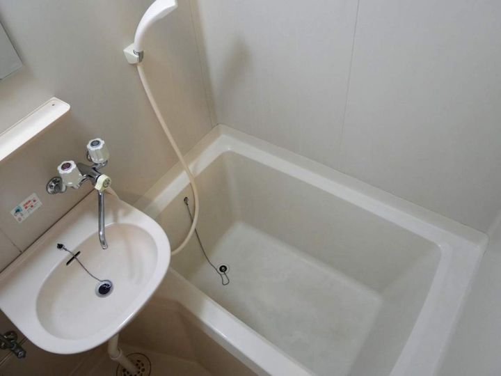 京都府京都市左京区静市市原町の賃貸マンション201号室の風呂