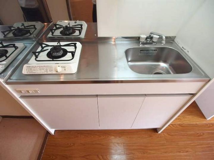 リブカントリー305号室のキッチン