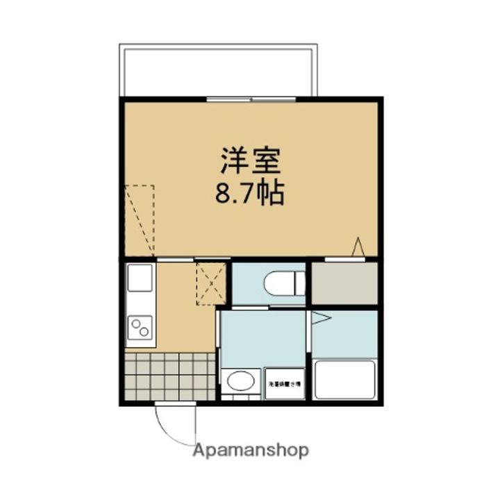 MESA VERDE京都西賀茂Ⅱ204の間取り