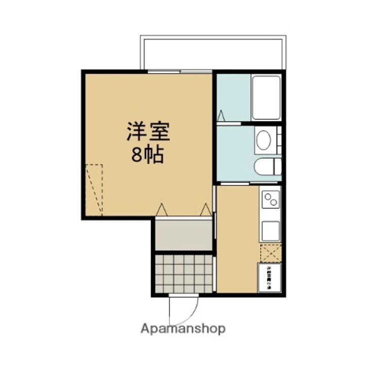 MESA VERDE京都西賀茂Ⅱ305の間取り