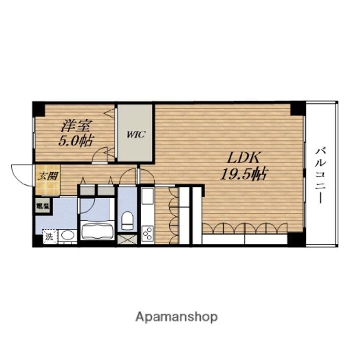 江の木公園スカイハイツの間取り