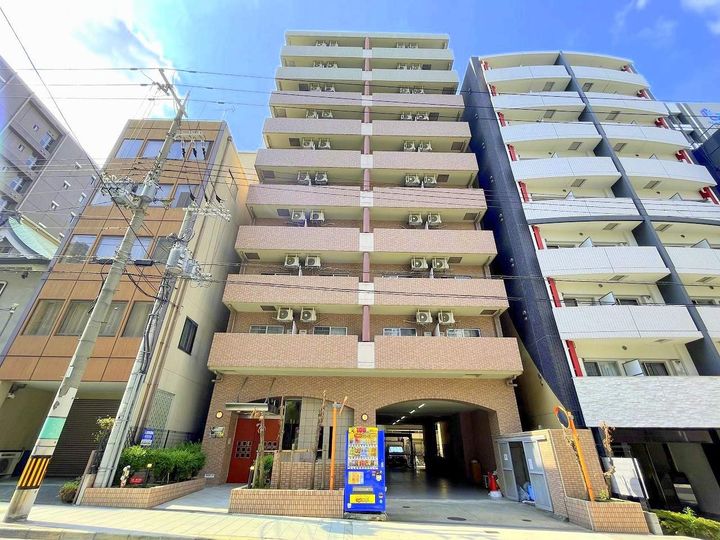 シャルマンフジ大阪城南の外観