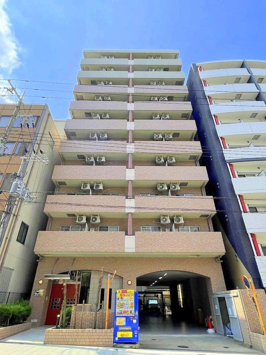 シャルマンフジ大阪城南の外観