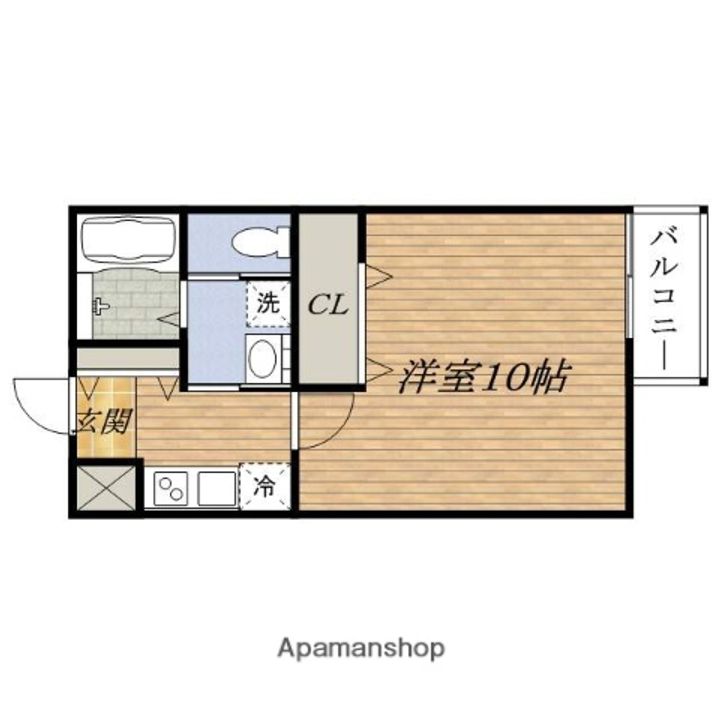 セントレジス新大阪Ⅲの間取り