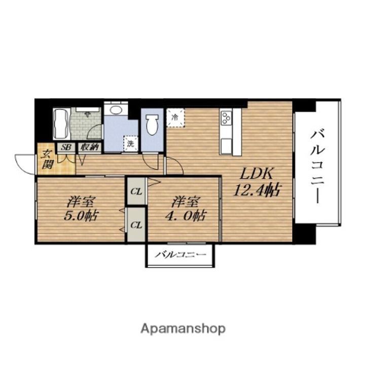 MAGNOLIAの間取り